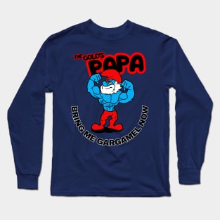 Papa Smurf Long Sleeve T-Shirt